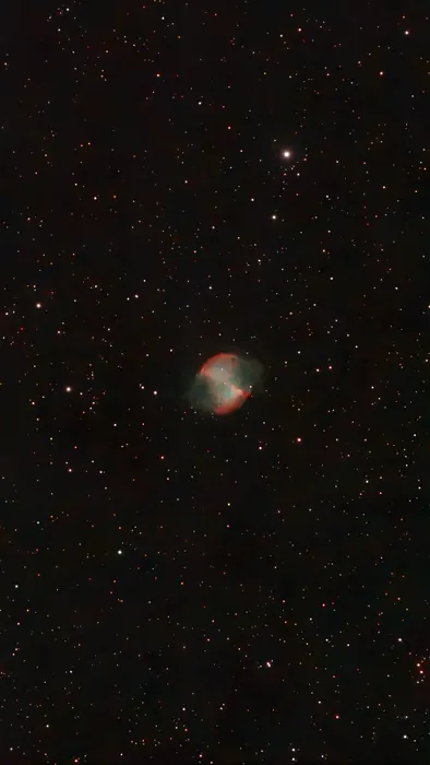 The Dumbbell Nebula (M27) 3 minutes