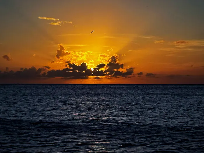 Sunset in the British Virgin Islands (BVI)