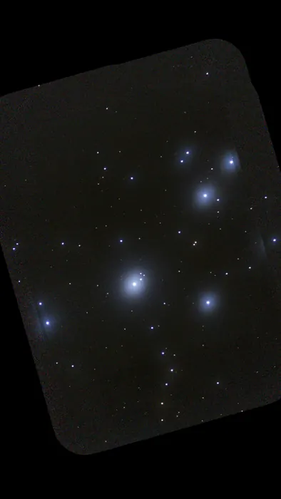 Incomplete mosaic of Pleiades