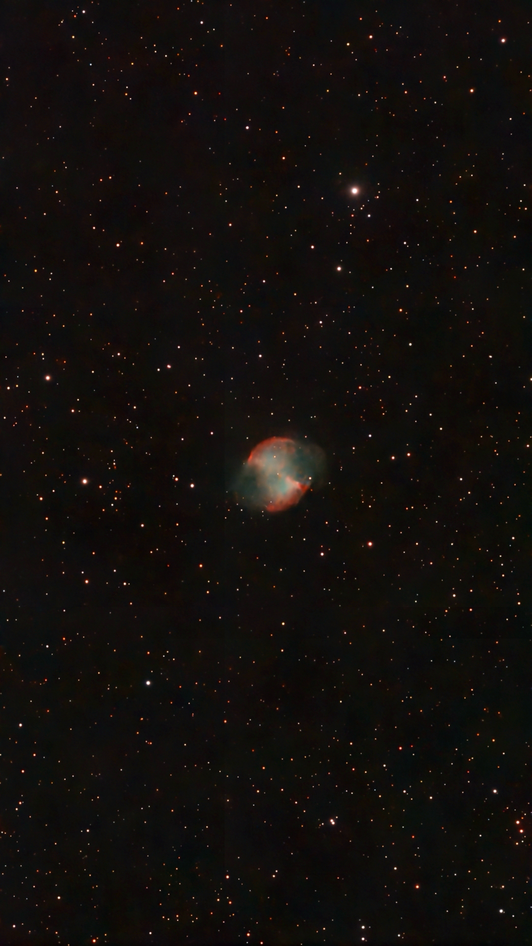 The Dumbbell Nebula (M27) 3 minutes